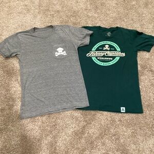 Johnny Cupcakes Rare Men’s S T-shirts Gray and Green